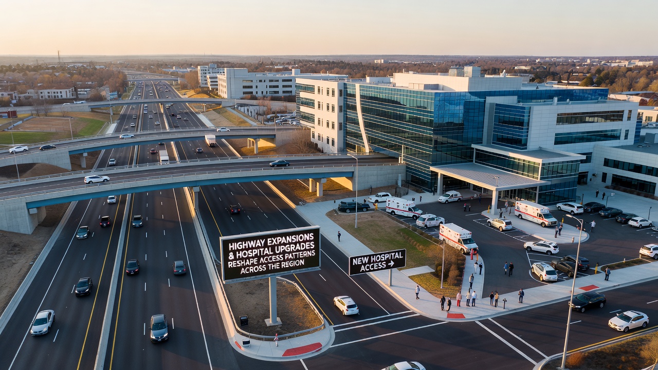 Infrastructure Projects Alter Mobility and Healthcare Access Across Neliva Region