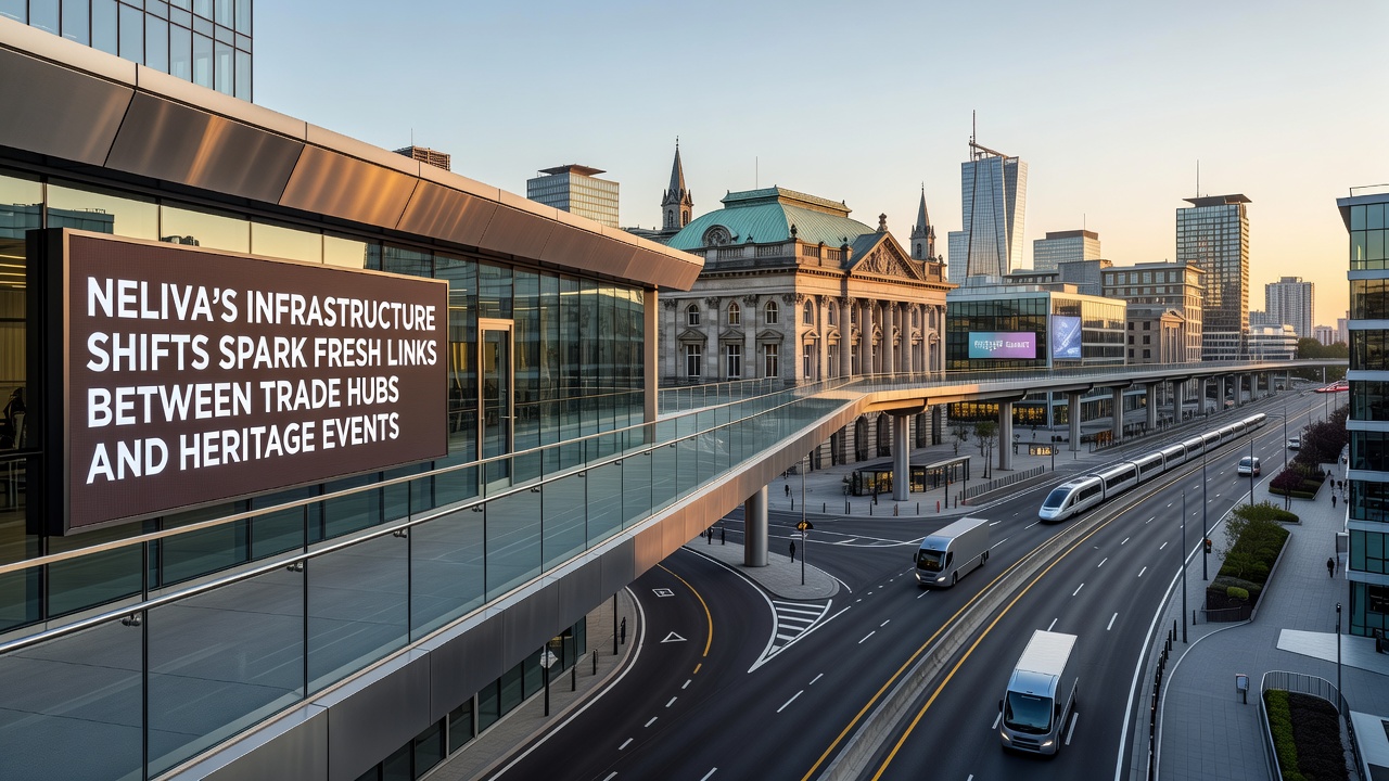 Neliva Infrastructure Upgrades Forge Connections Between Commercial Centers and Cultural Traditions